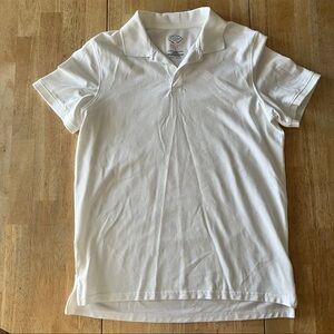 St John’s Bay White Polo Shirt ~ Size M
